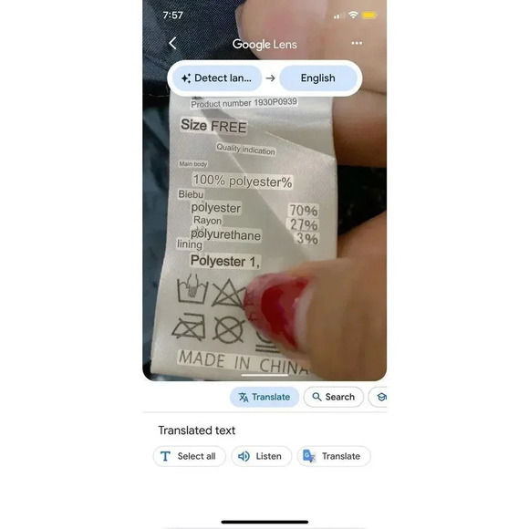 VTG Honey Cinnamon Cottagecore Dress S Floral Ruffle Lace Trim Stretch Waist - Picture 7 of 13